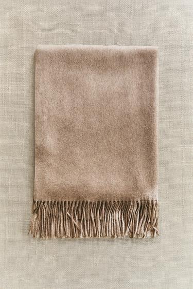 PLAID CACHEMIRE - Beige clair de Zara - Image 5