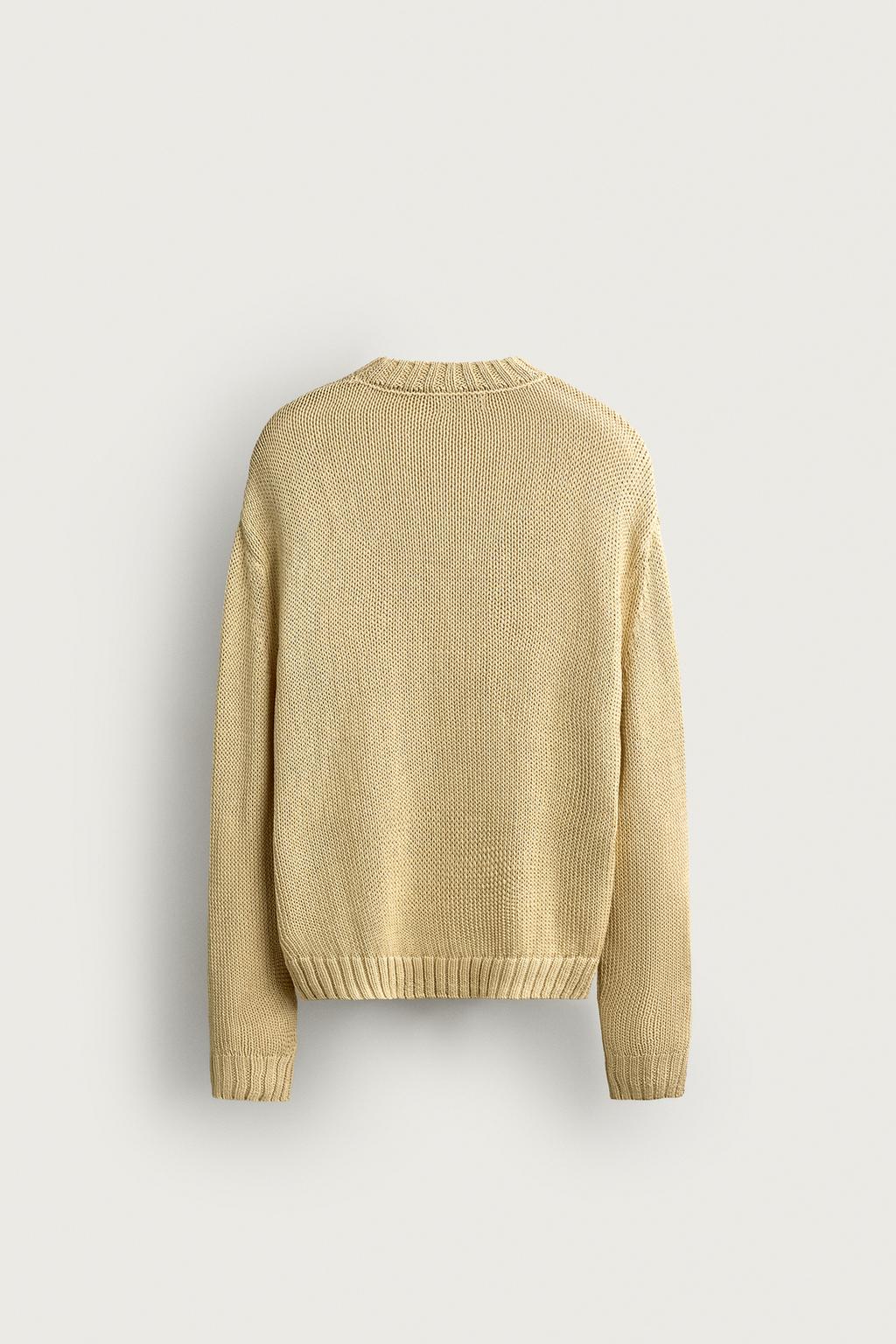 100% MERCERISED COTTON JUMPER