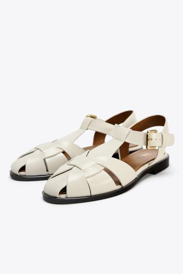 SANDALES STYLE PLAGE - Blanc de Zara - Image 1