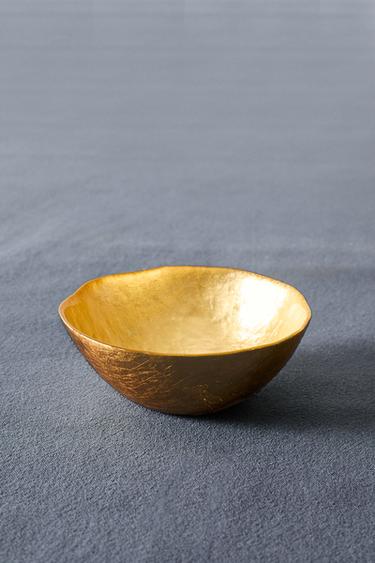 BOL VERRE RECYCLABLE DORÉ - Or de Zara