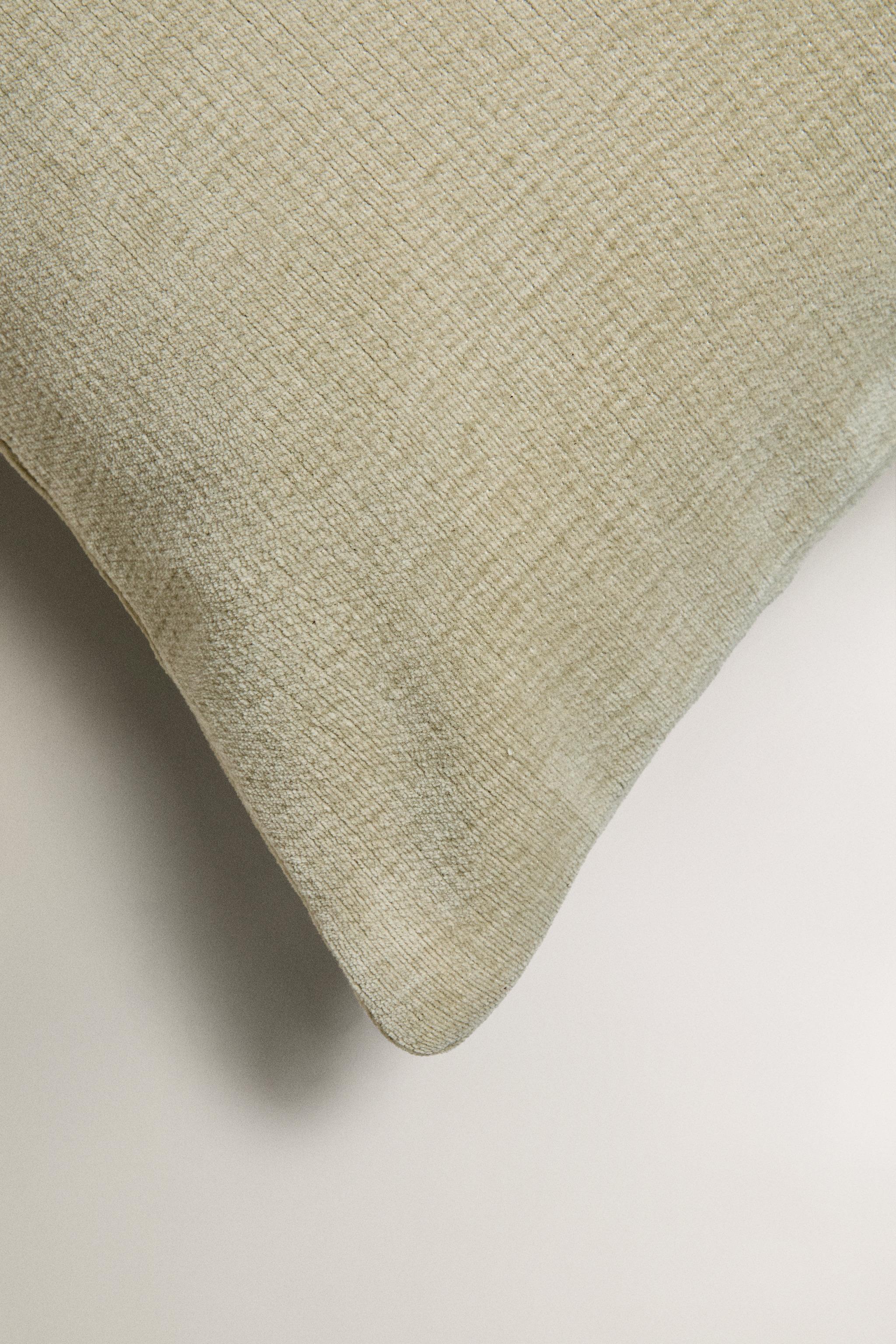 HOUSSE DE COUSSIN CHENILLE