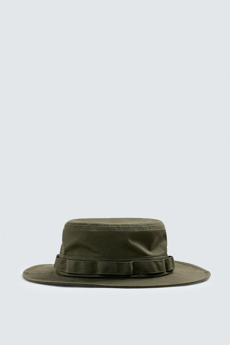 ZARA WIDE BRIM BUCKET HAT