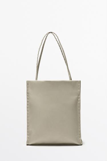 Zara Nappa leather double compartment bag -  - Image 0
