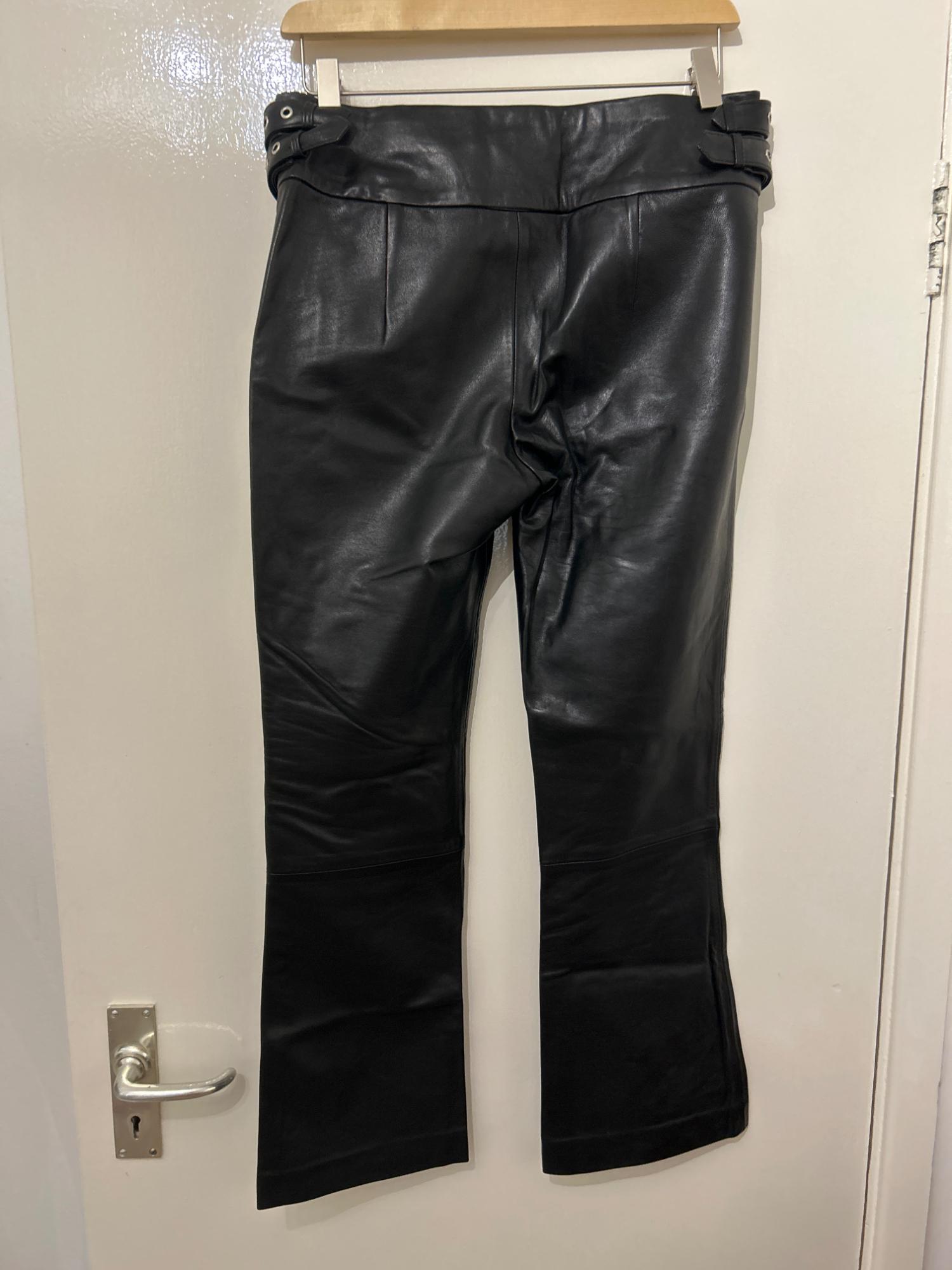 LIMITED EDITION LEATHER TROUSERS