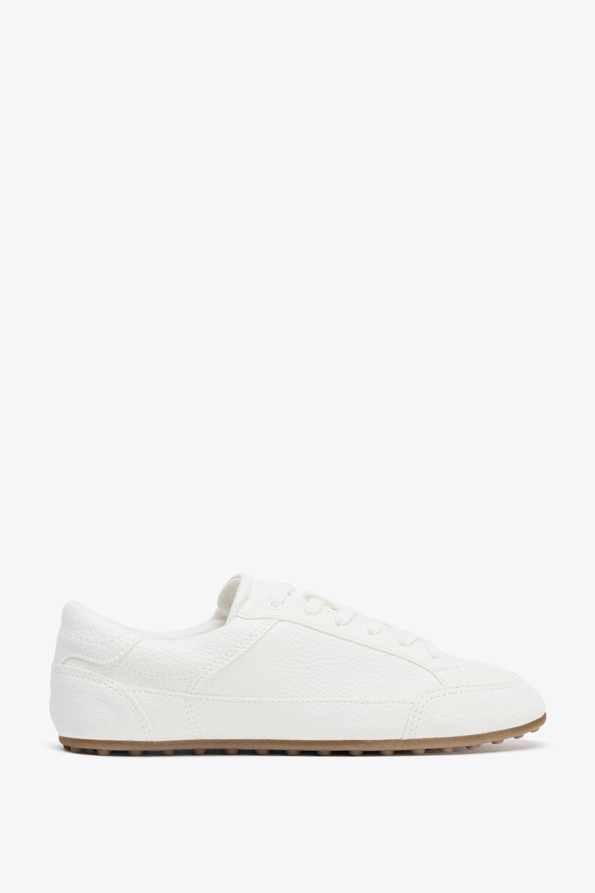 ☆ドイツ発*ZARA*新作*ダービースニーカー/WHITE☆ ダービー スニーカー - ホワイト | ZARA Japan / 日本