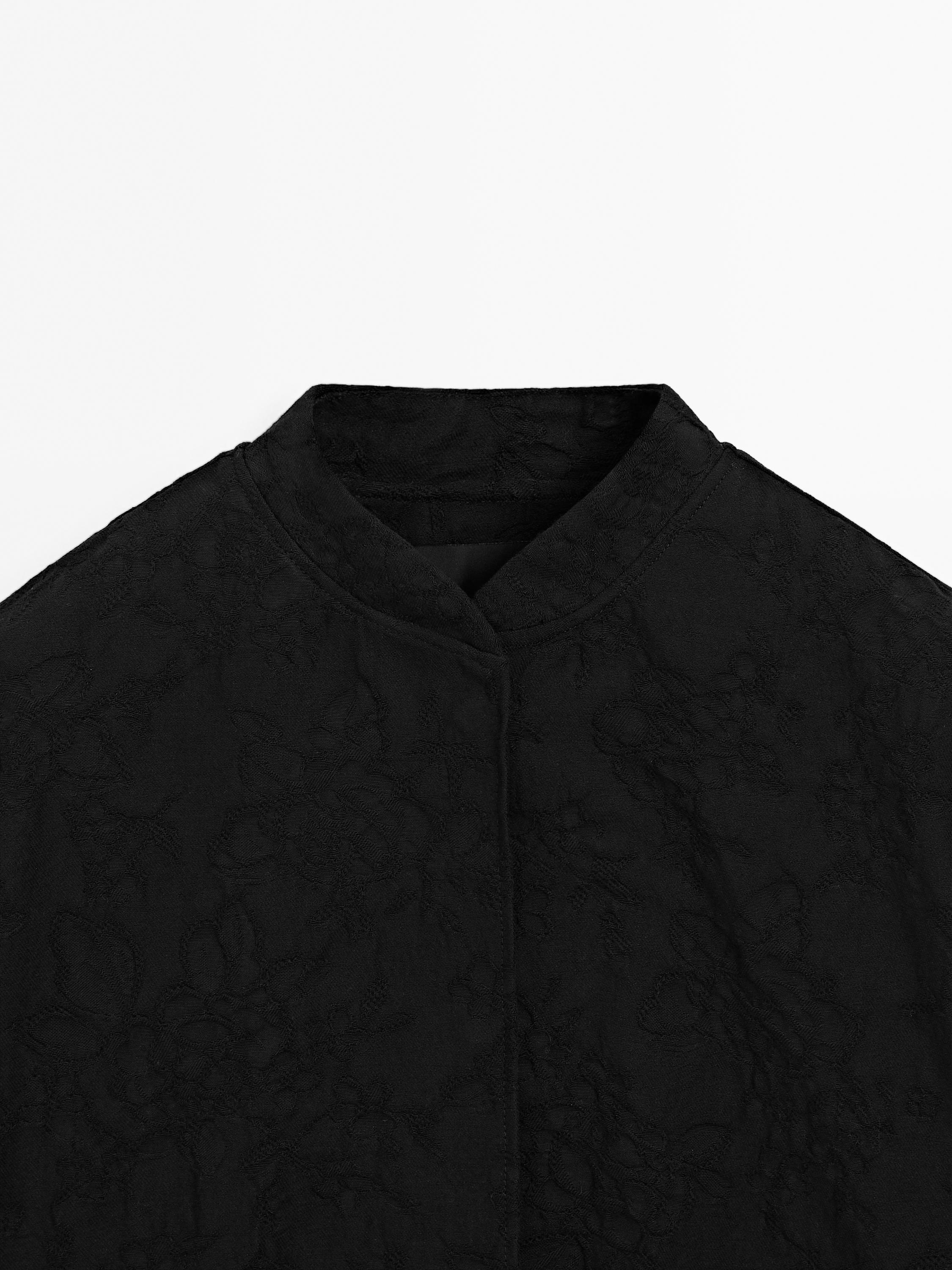 Veste bomber oversize 100 % coton