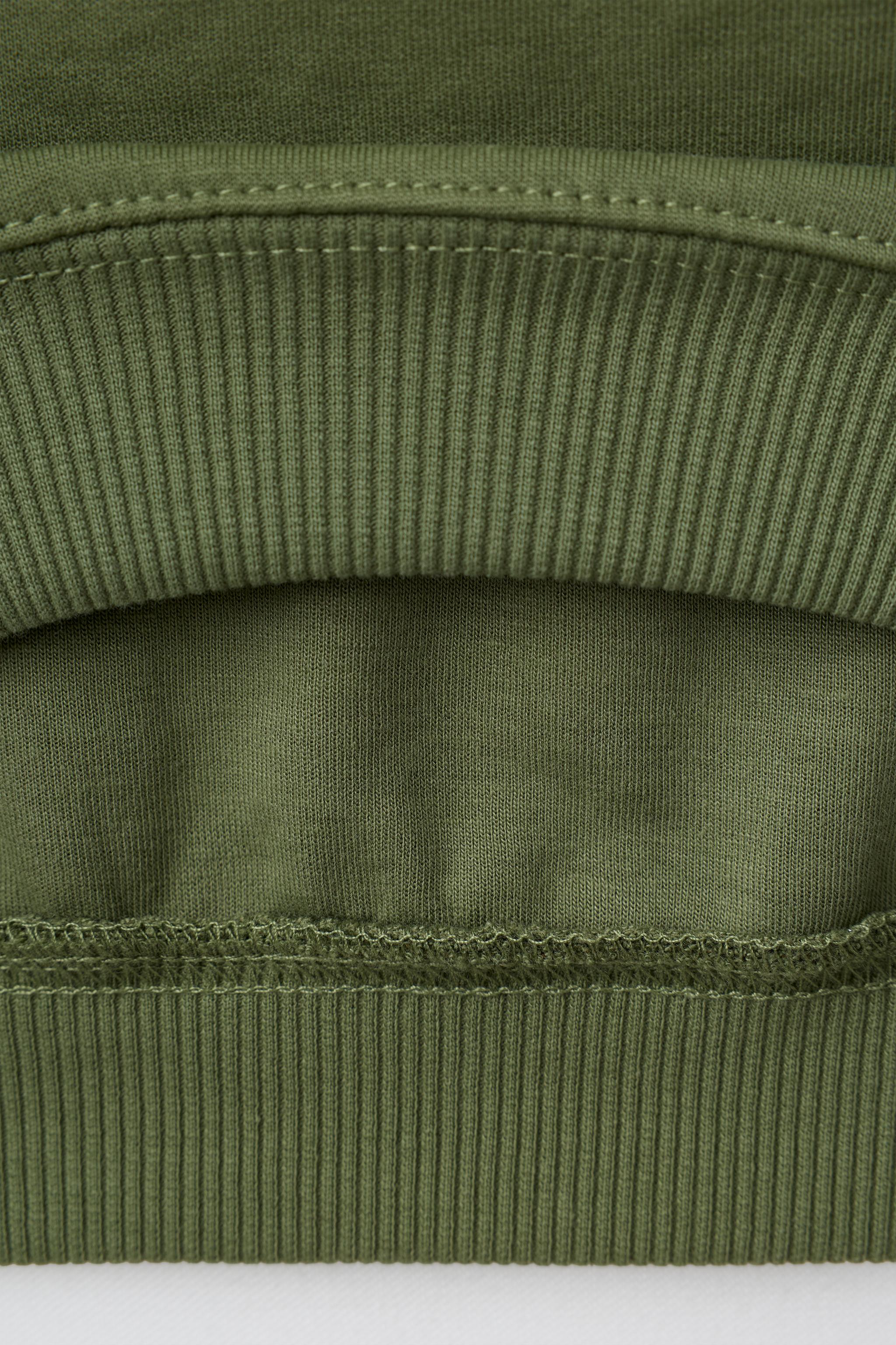 Детские свитеры Zara INTERLOCK JOGGING SWEATSHIRT AND JOGGER PANTS SET — фото 5