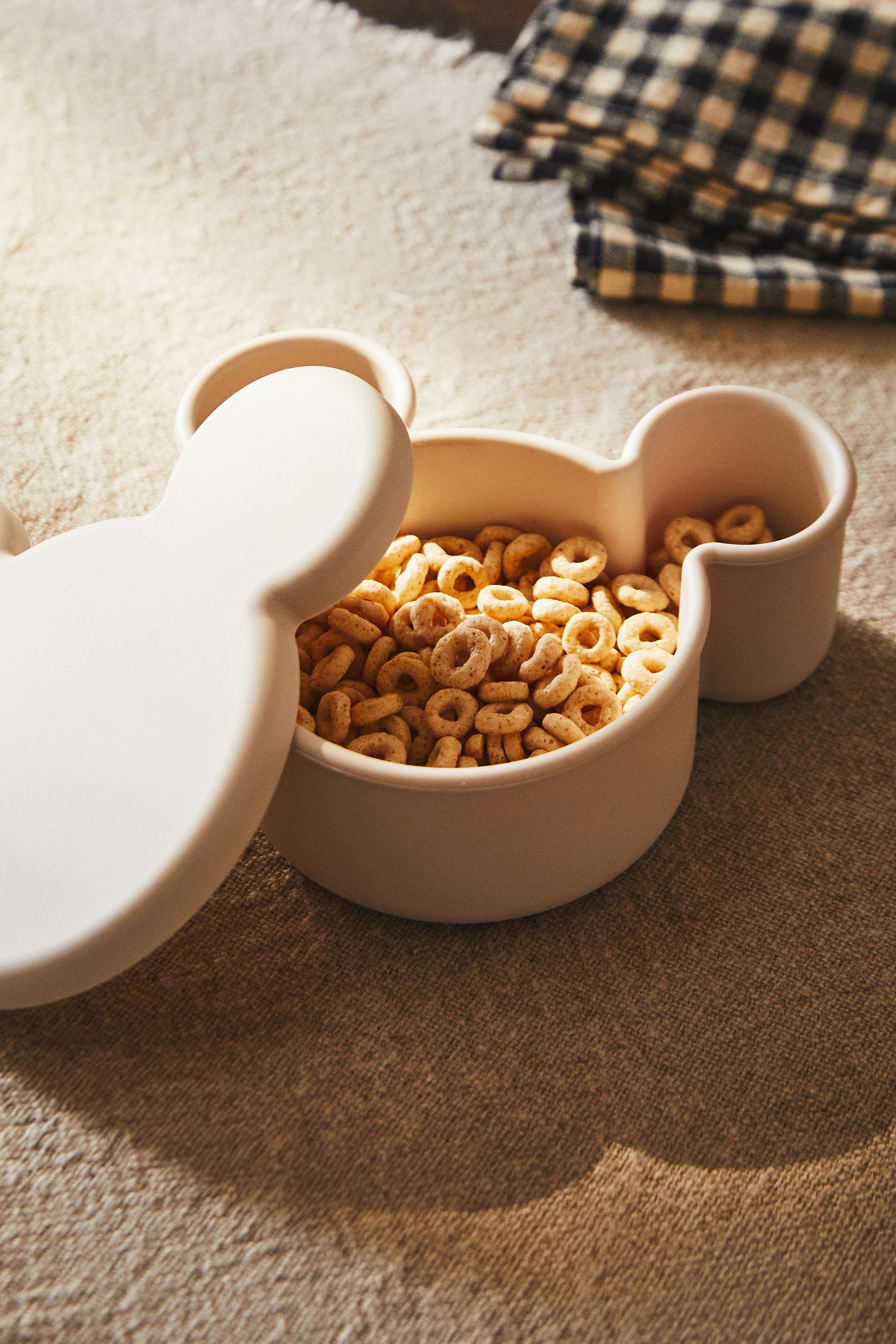 MICKEY MOUSE © DISNEY SILICONE LUNCH BOX - Cream