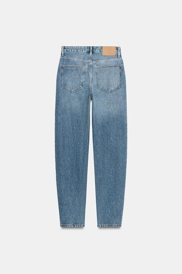 JEAN ZW COLLECTION FUSELÉ PATCHWORK - Bleu de Zara - Image 3