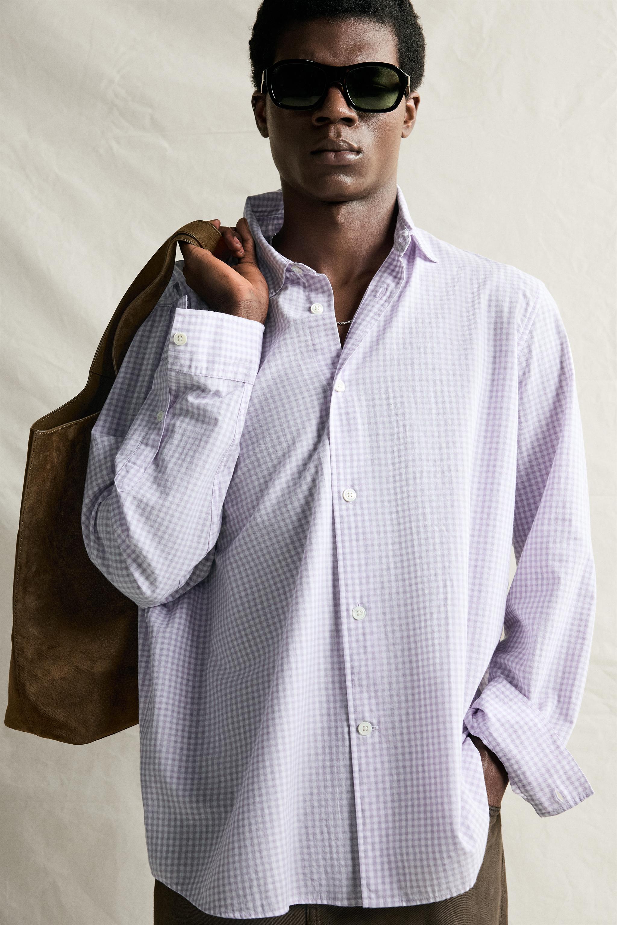 REGULAR FIT PLAID SHIRT