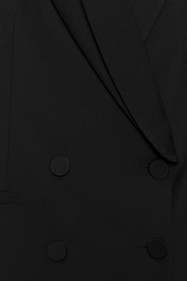 WOOL BLEND BLAZER SOSHIOTSUKI X ZARA - Black by Zara - Image 5