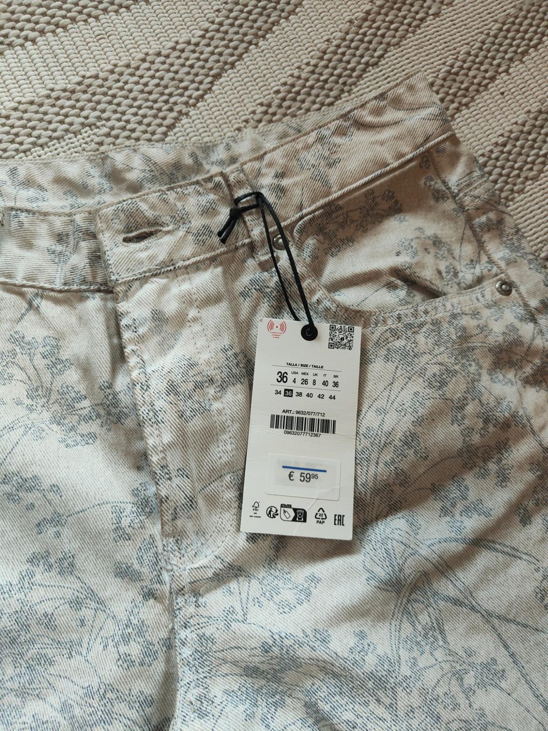 ZW COLLECTION MID-WAIST BALLOON JEANS - Image 3