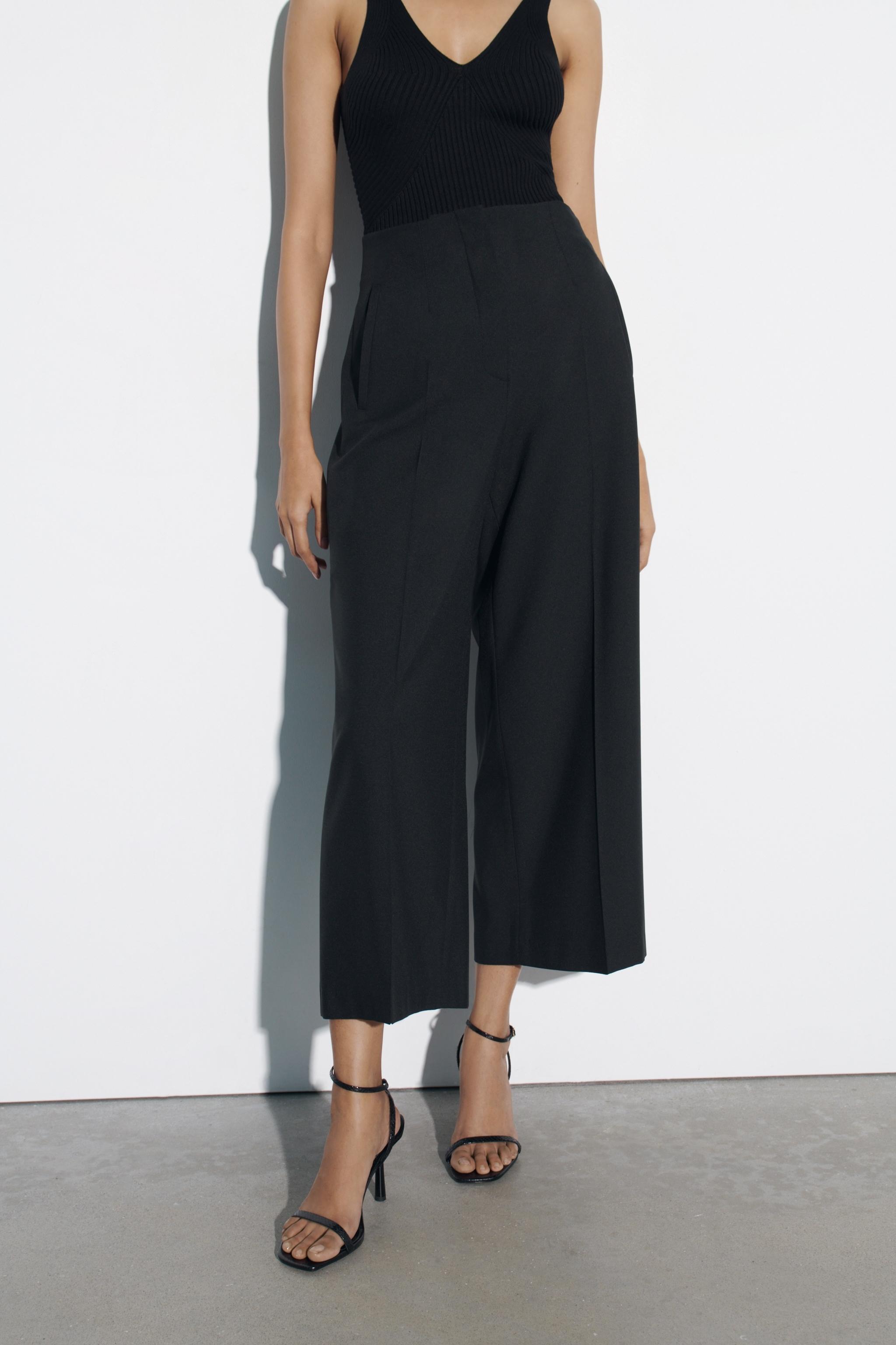 Zara hotsell plisse culottes