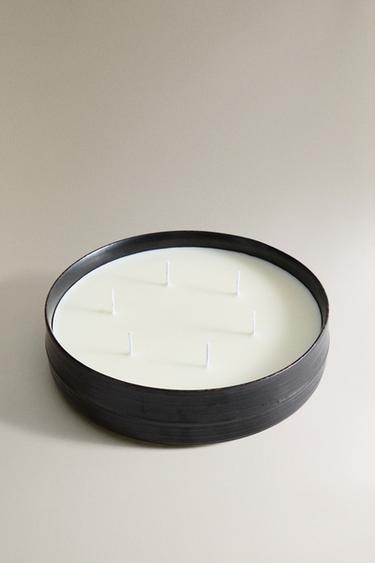 (1350 G) VERDANT FOREST SCENTED CANDLE - mid khaki by Zara