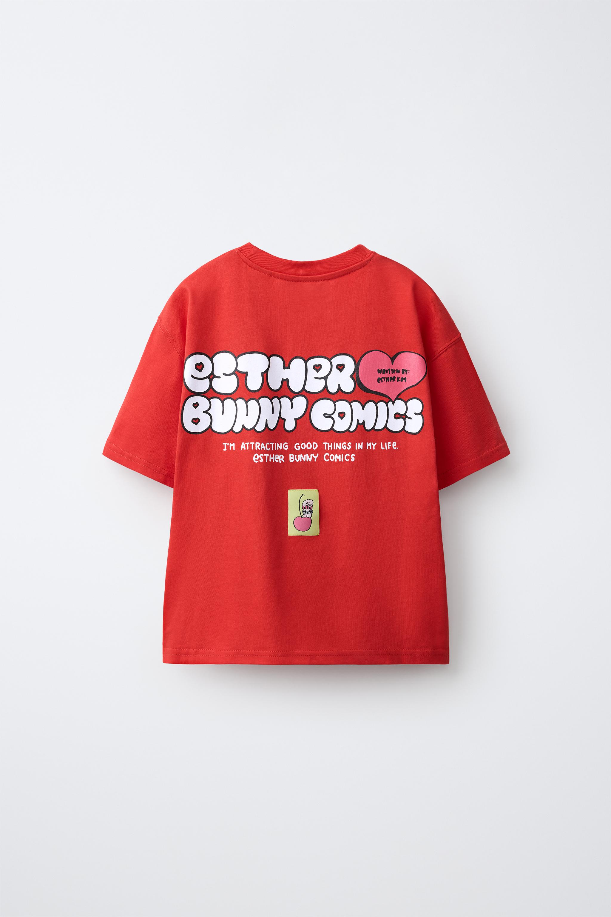 ESTHER BUNNY © T-SHIRT — Red