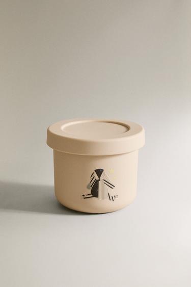 KIDS' RABBIT SILICONE LUNCH BOX - Multicoloured by Zara
