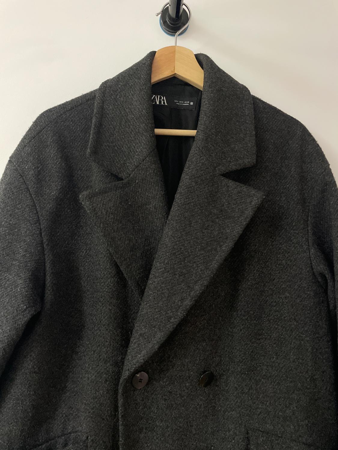 ΠΑΛΤΟ OVERSIZE SOFT ΜΕ ΔΟΜΗ ΥΦΑΣΜΑΤΟΣ - Image 2