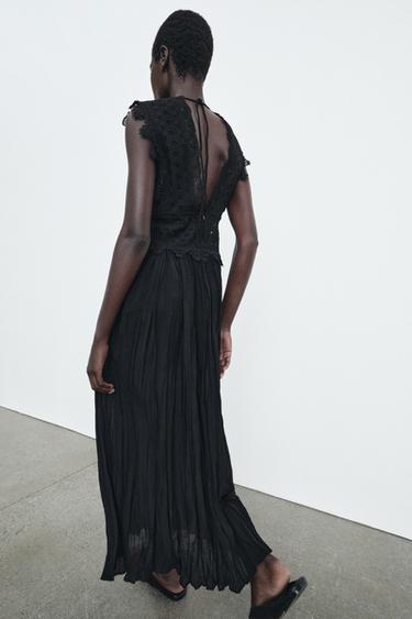 ROBE EN DENTELLE ZW COLLECTION - Noir de Zara - Image 1