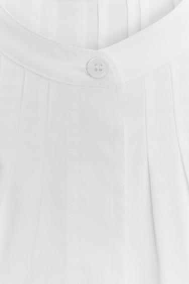 CHEMISE À MANCHES BOUFFANTES ZW COLLECTION - Blanc de Zara - Image 7