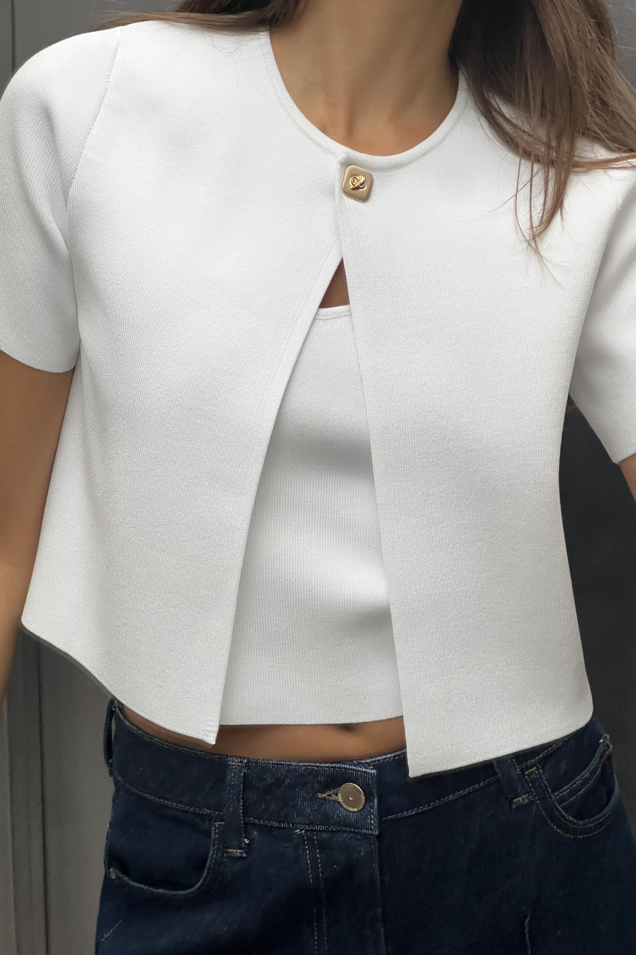 Cropped cardigan zara outlet