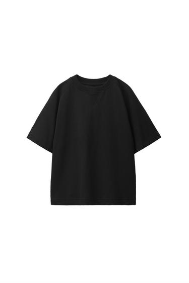 T-SHIRT AND SHORTS SET — Black 2