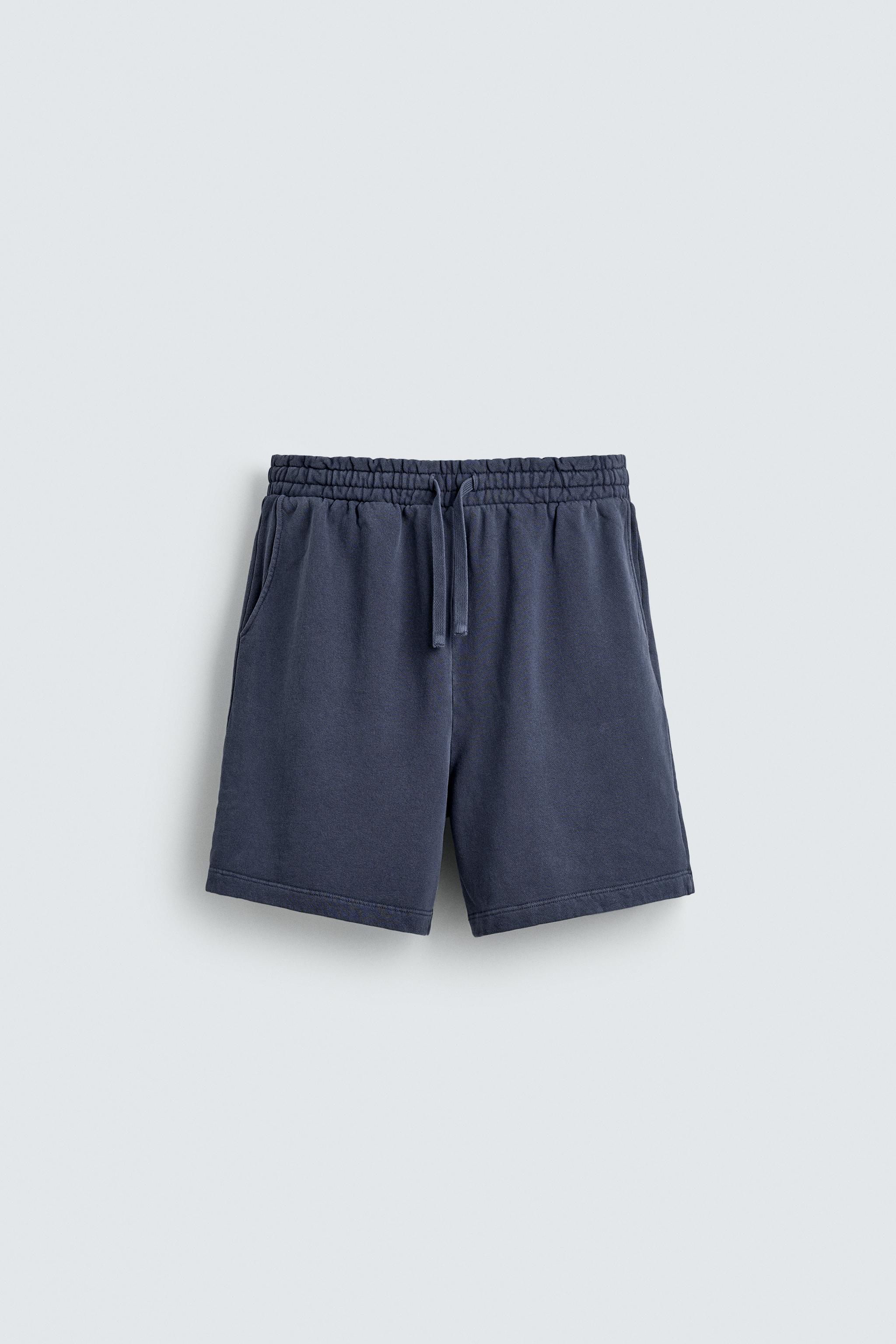 BASIC WASHED JOGGER SHORTS