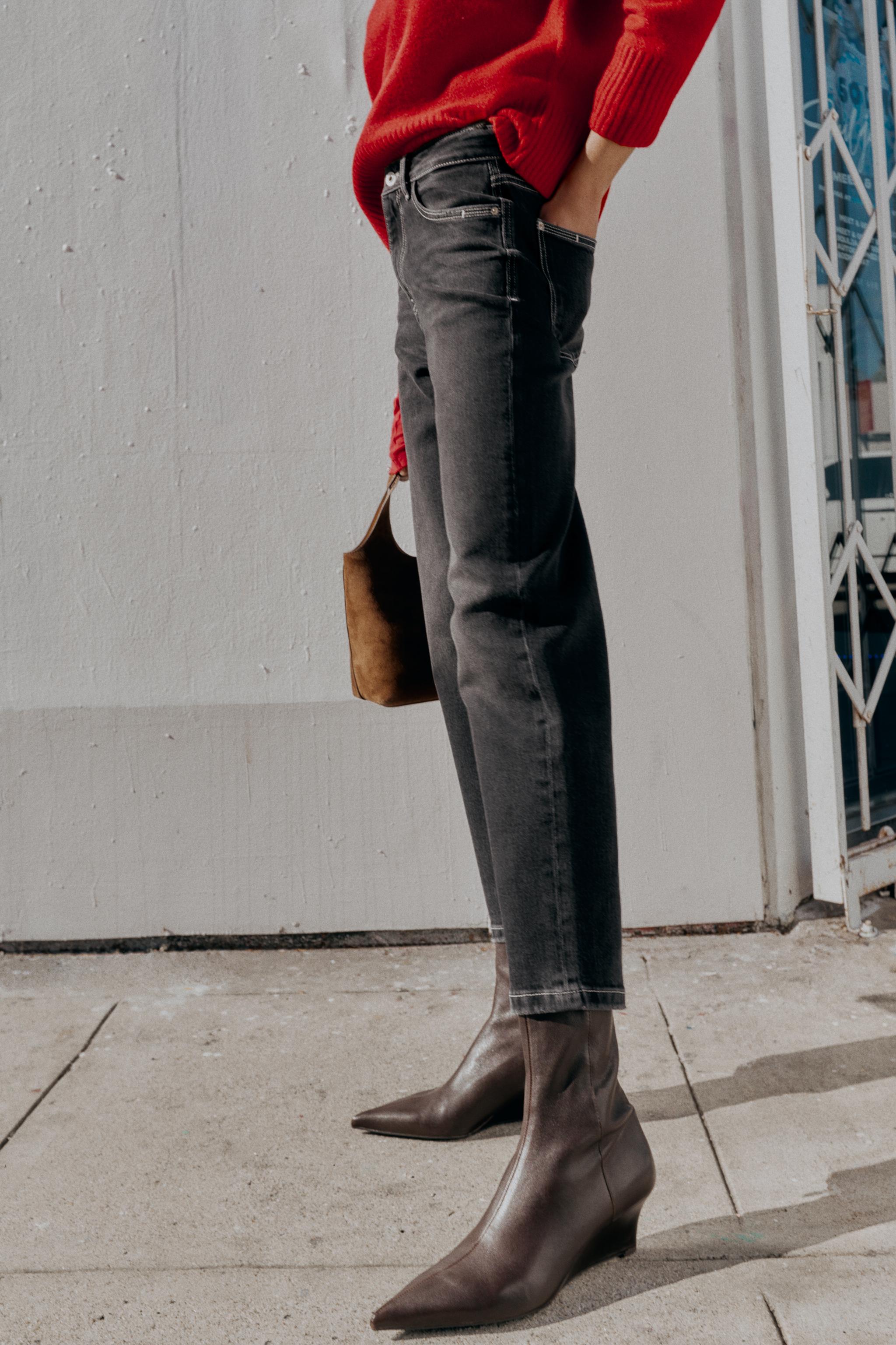 Z1975 MOM FIT YÜKSEK BEL JEAN - Görsel 4
