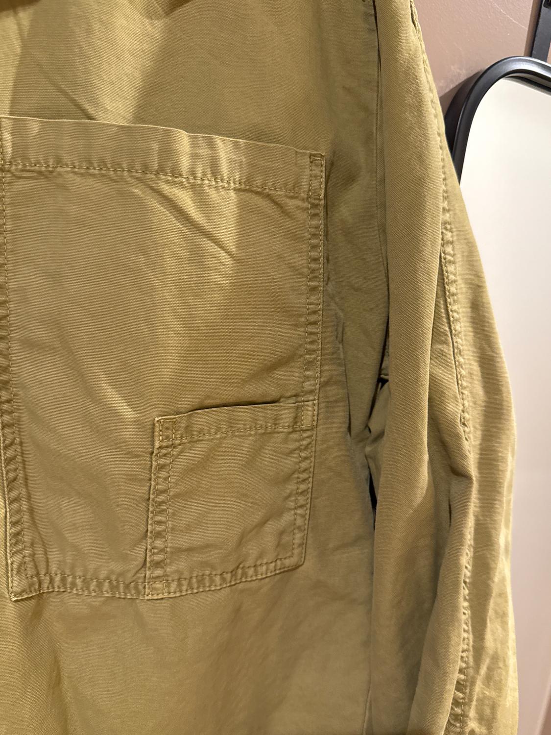 DRAWSTRING CONTRAST CROP JACKET - Image 3
