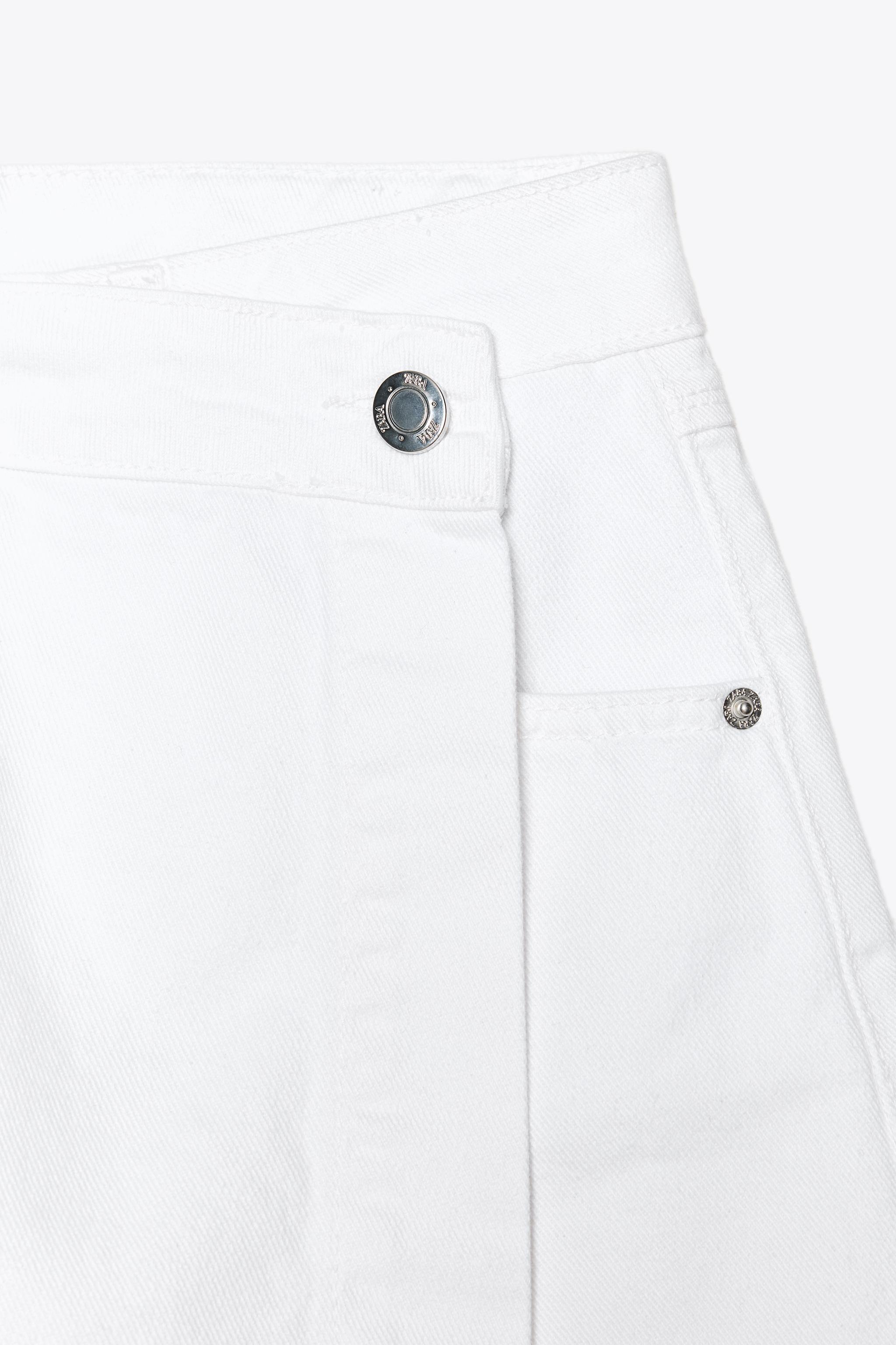 [RIBBONBIT] / ☆ Date Denim / White Sailor Loose Fit Jeans Bleached White | The Webster
