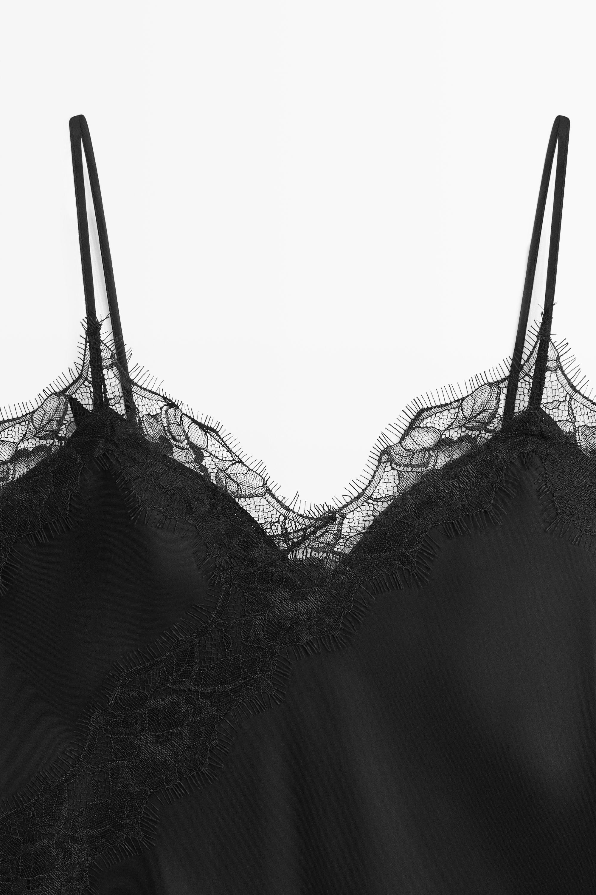 Asymmetric thin strap camisole top