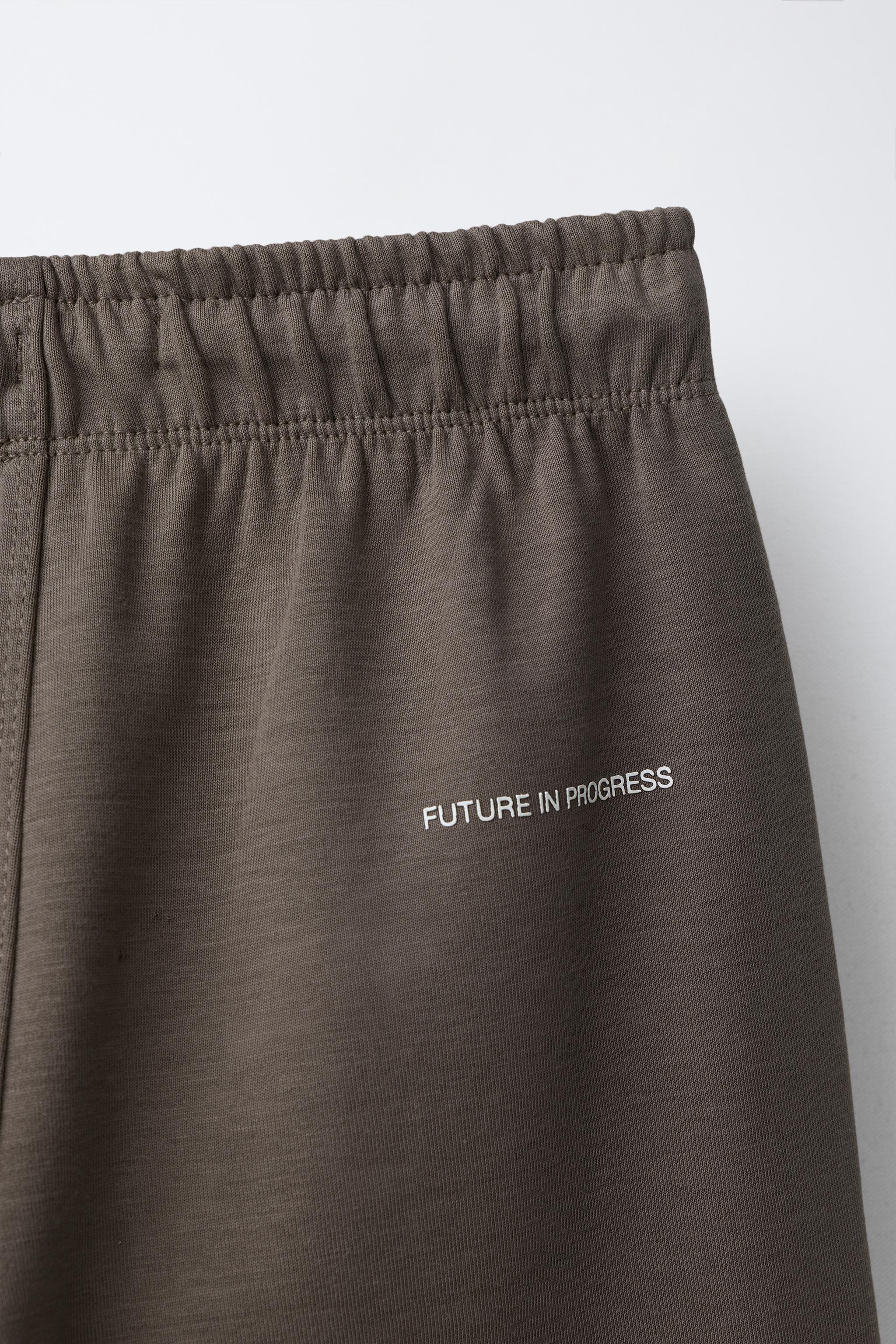 PANTALON EN MOLLETON DROIT INTERLOCK