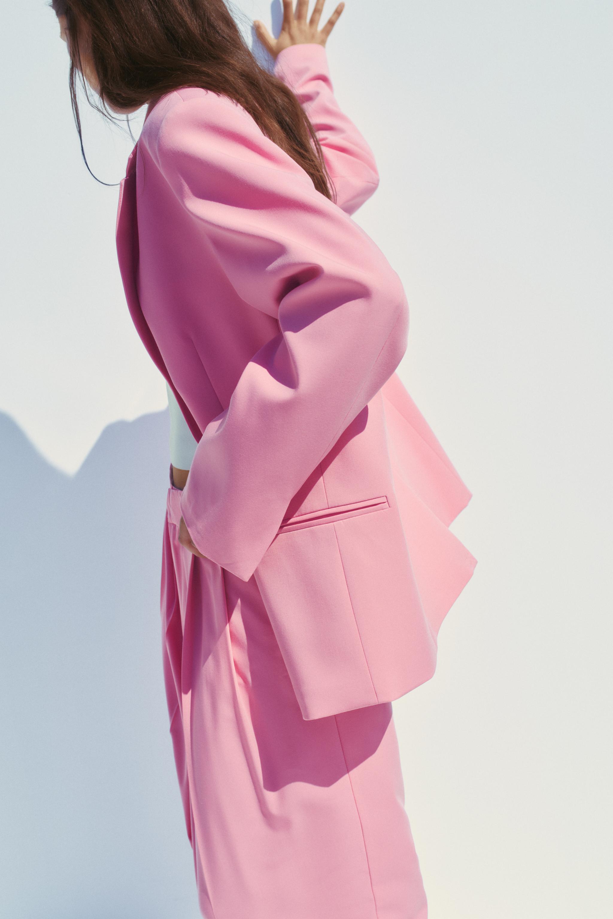 pinklll様へ② OVERSIZED BLAZER - Mid-pink | ZARA United States