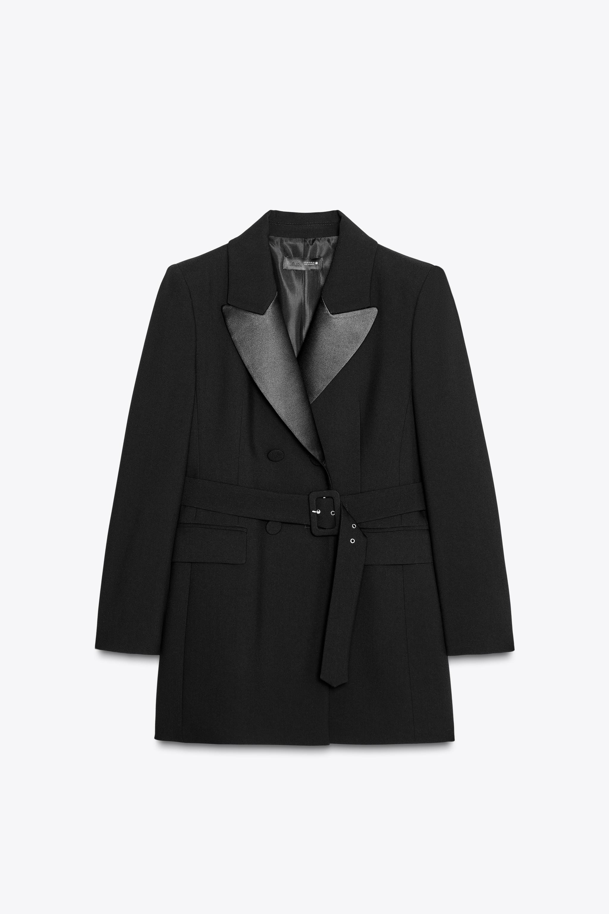 Vestido Blazer Mono Blazer Zara Corto Blazer Zara Chaleco Traje