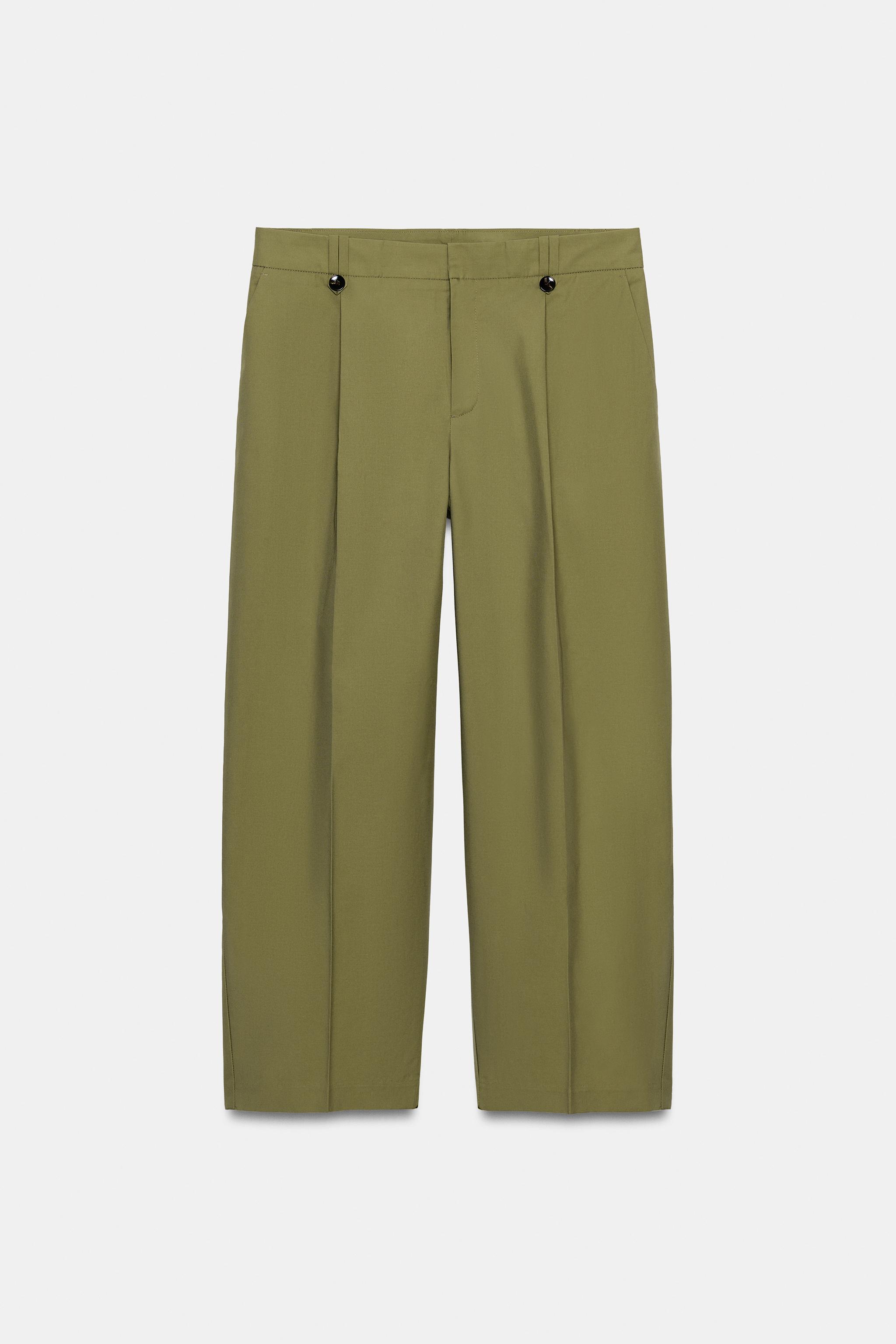 STRAIGHT LEG CHINO PANTS
