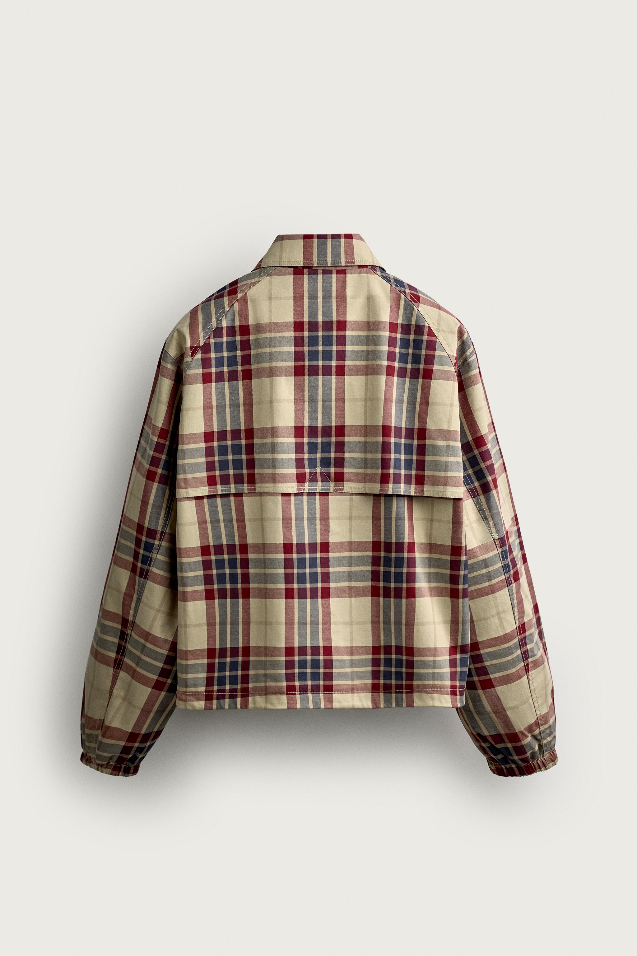TRENCH CROPPED FIT CARREAUX