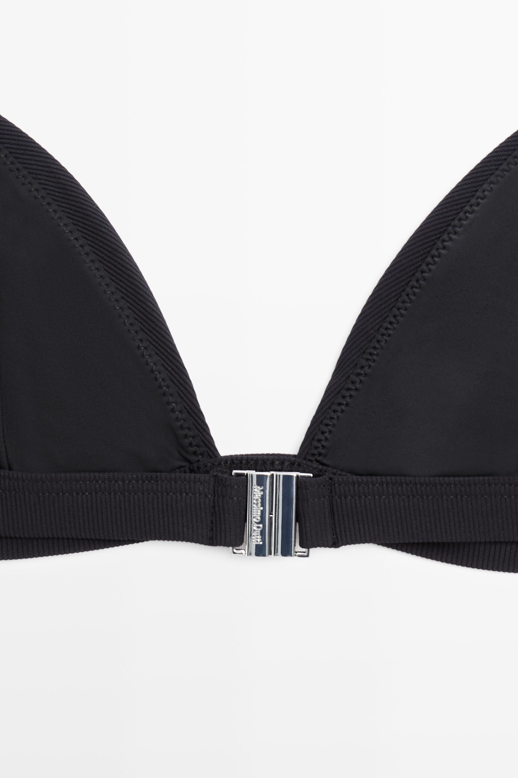 Triangle bikini top