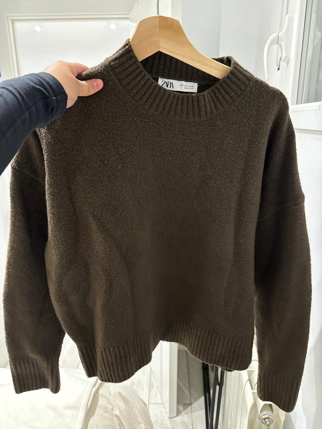 SOFT PLAIN KNIT SWEATER - Image 3
