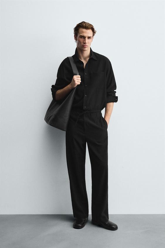 RELAXED FIT FLOWY SHIRT