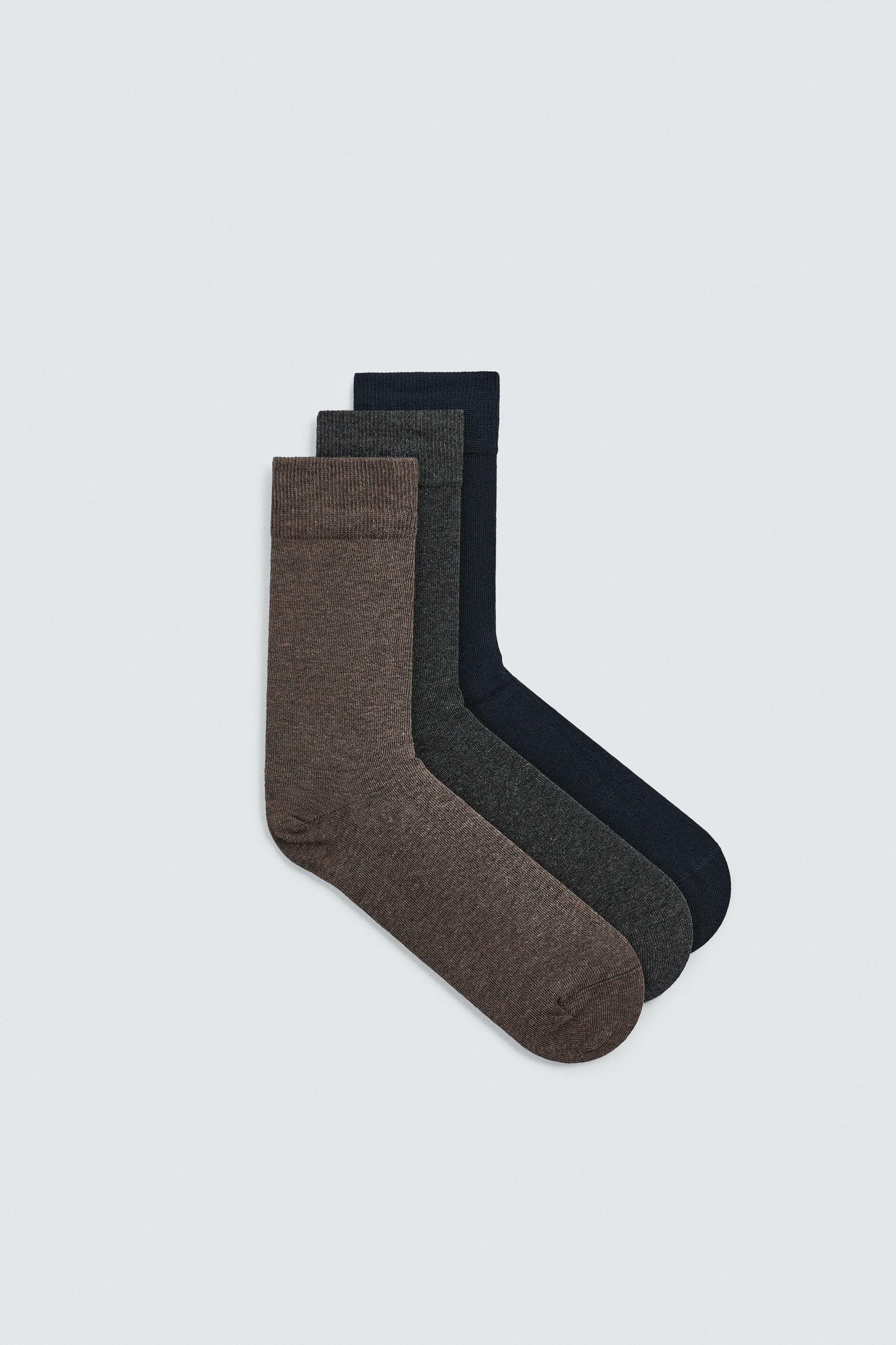 CHAUSSETTES STRUCTURE LÉGÈRE LOT DE 3
