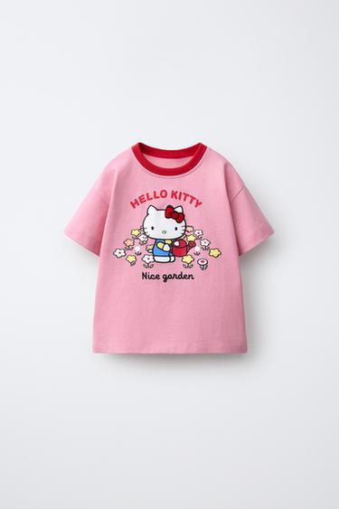 HELLO KITTY © SANRIO PRINTED T-SHIRT - Pink by Zara - Image 0