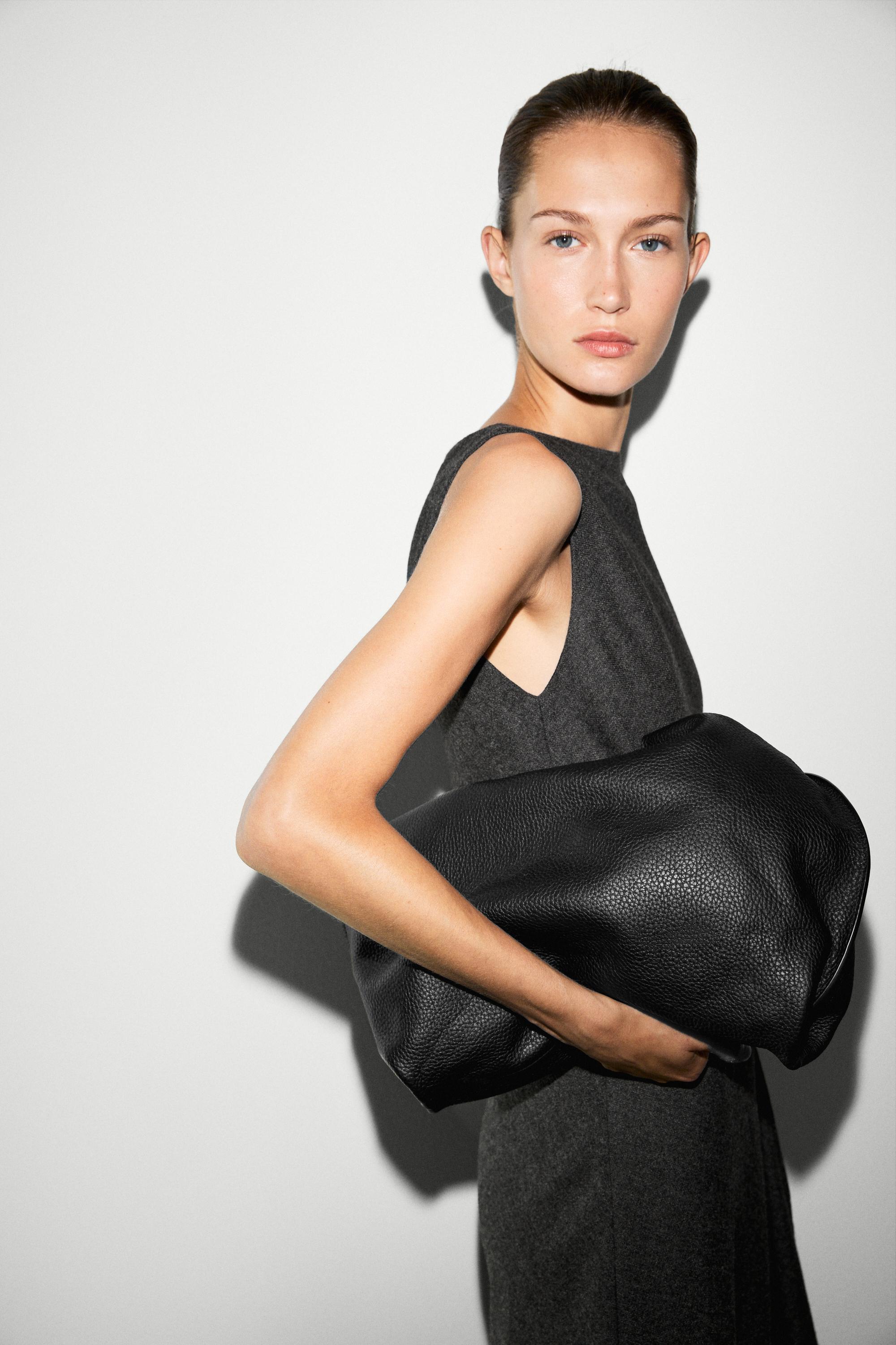 Asymmetric midi dress with draped detail