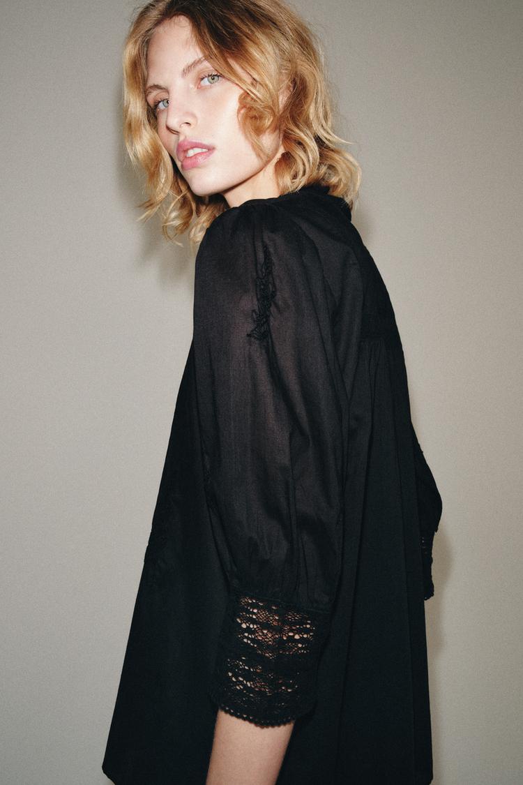 Blusa bordada de la colección ZW 5