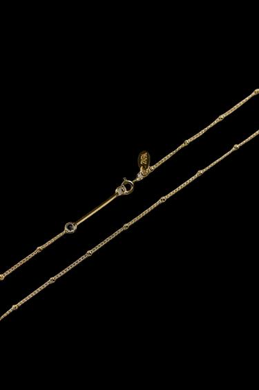 CADENA ESLABONES ACERO INOXIDABLE - Oro de Zara