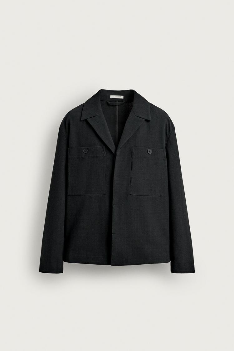 OVERSHIRT RELAJADO CON BOLSILLOS 6