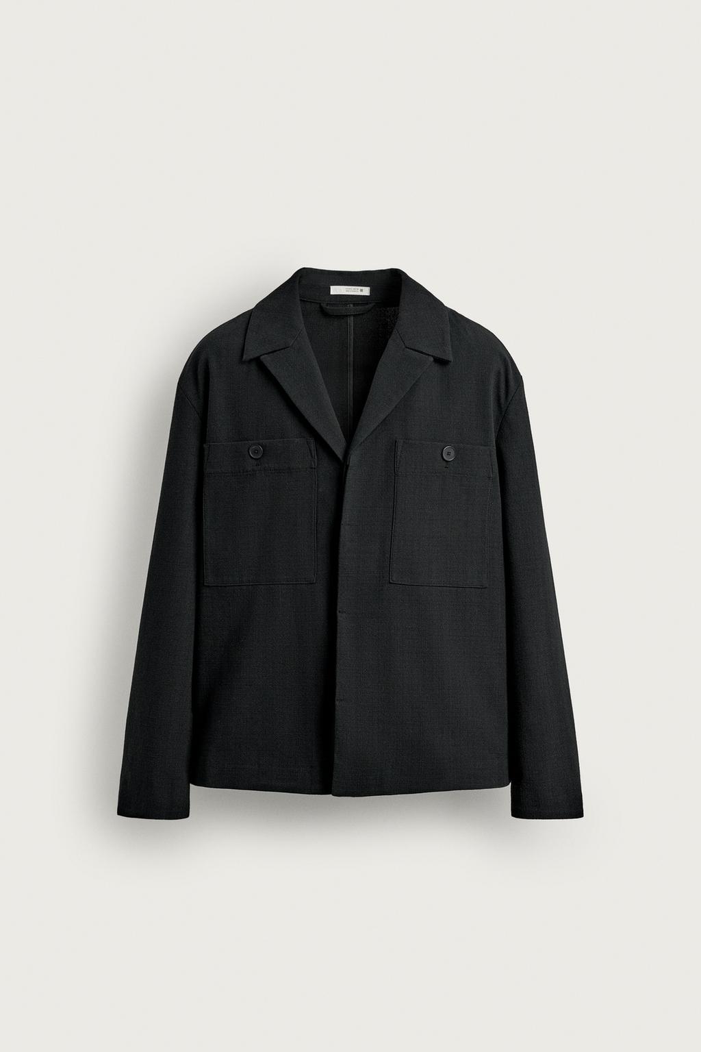 RELAXED FIT POCKET OVERSHIRT