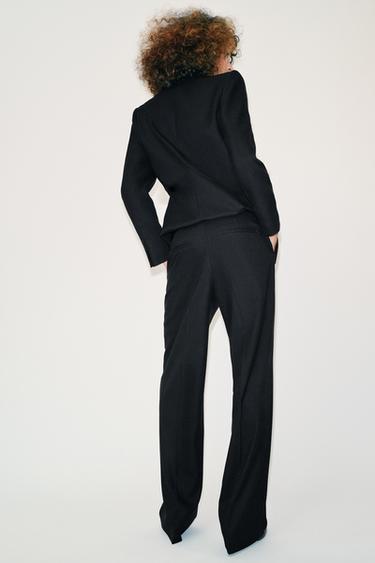 STRAIGHT-LEG TROUSERS - Black by Zara - Image 3