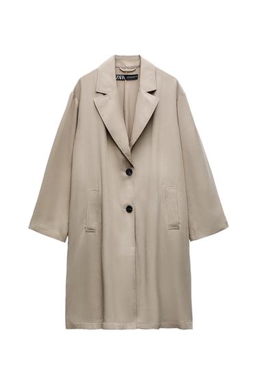 FLOWY TRENCH COAT