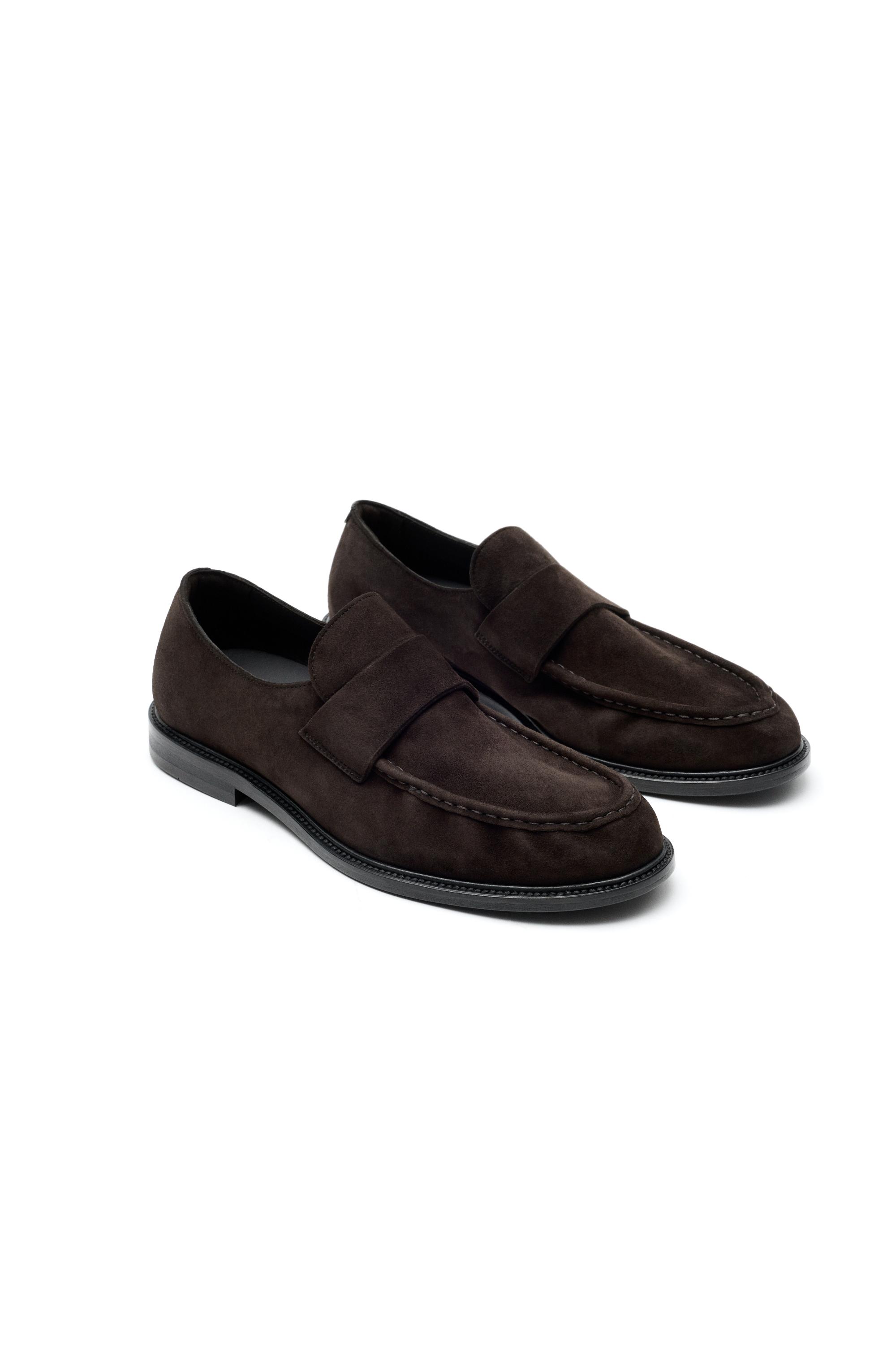 Soft leather moc toe loafer - LIMITED EDITION
