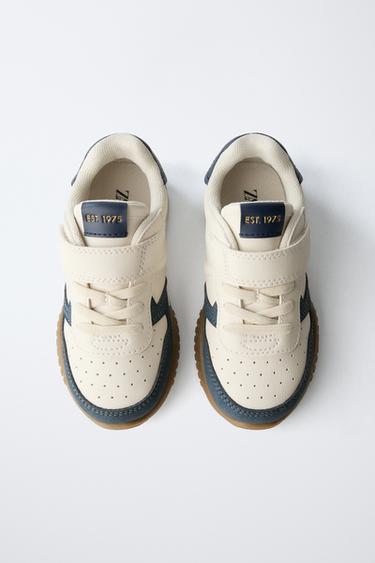 BASKETS COMBINÉES - Blanc de Zara - Image 4