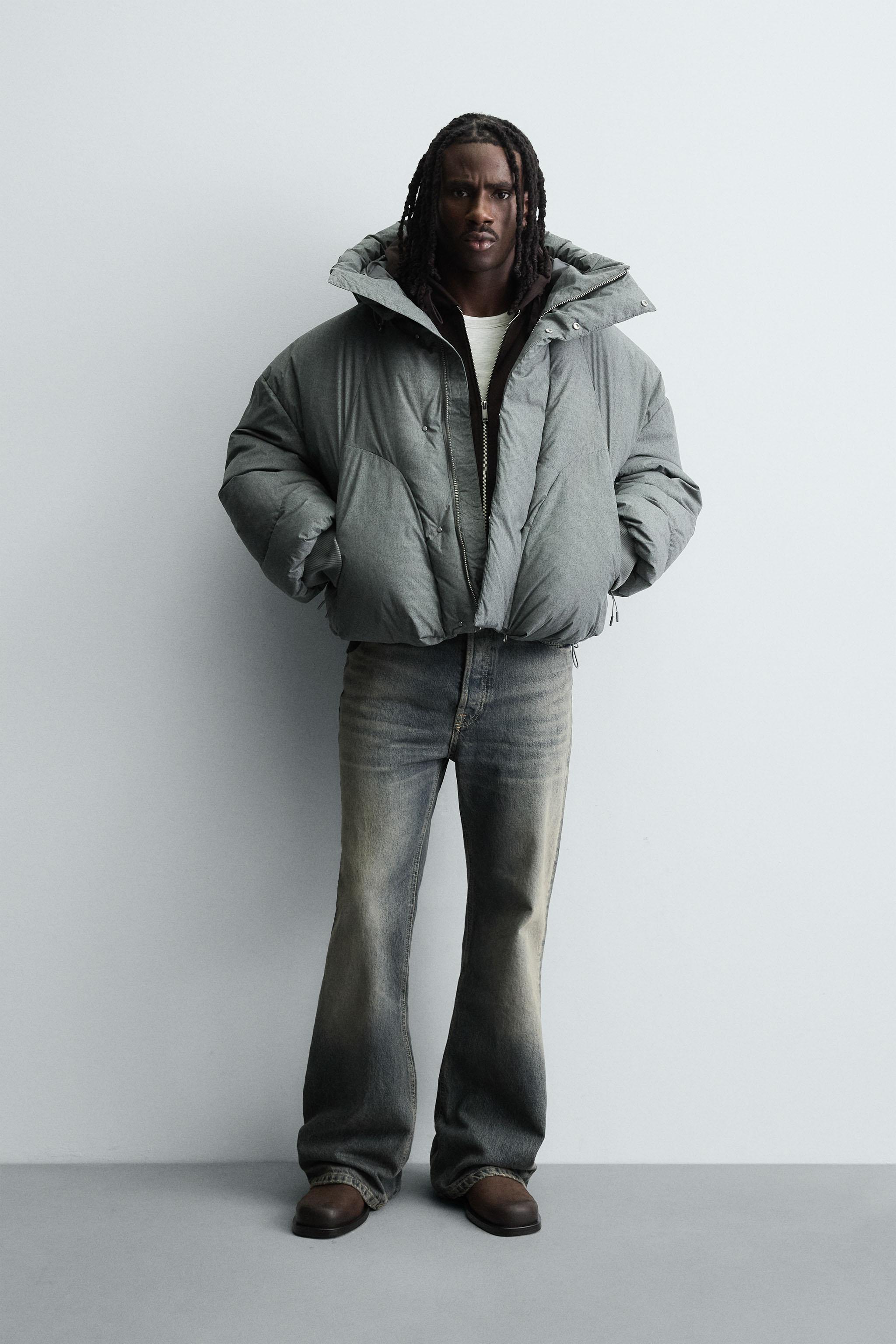 BOXY FIT PADDED JACKET